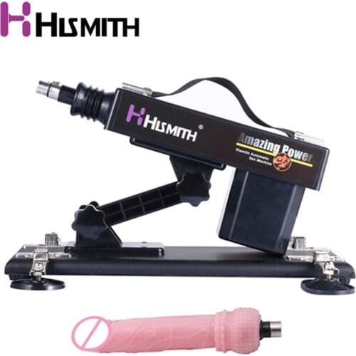 Hismith Automatic Sex Machine Multi-speed Masturbator Adjustable Vibrator Dildo Retractable Sex Toys Sex Machine Gun for Women