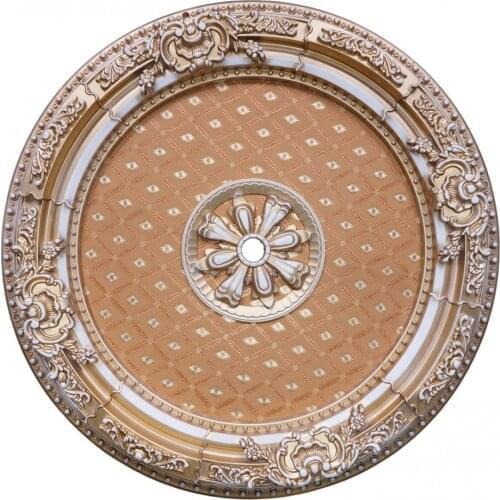 Decorative Round Designed Vintage Looking Ceiling Medallion for Chandeliers 90cm 35.43