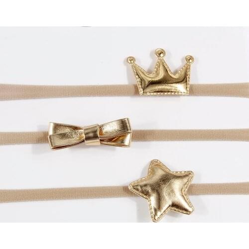 Yundlfy Cute Children Headband Set Crown Heart Star Rabbit Ear Bowknot Kids Headband Phtography Props Birthday Gifts Set