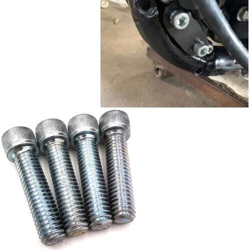 Motorcycle Bolts Screw Footpeg Passenger Foot Pegs Bracket Fixing Bolt For Harley Sportster XL883 XL1200 48 72 2004-2013