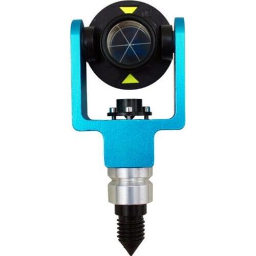 NEW ALL METAL MINI PRISM 0/-30mm OFFSET W/SIDE BUBBLE W/ SOFT BAG SURVEYING