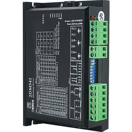 Direct Sales 42 57 Two-phase Digital Stepper Motor Driver DM542 Motor Controller DC24-48V