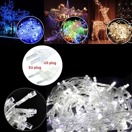 10M LED Strip light DC5V EU Plug/US plug Power USB Powered String Lights Wedding Party Holiday New Year Light Lamp Decoration