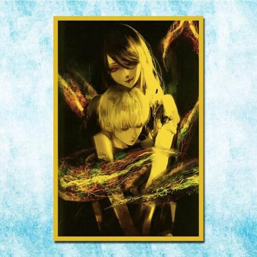 Japanese Anime Tokyo Ghoul Art Silk Poster Canvas Retro Print For Home Room Decor-019