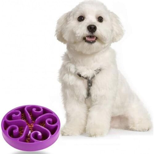 Green Portable Cat Dog Feeding Bowl Puppy PP Food Feeder Non-slip Dish Tray Pet Supply Large-capacity Food And Snack Storage