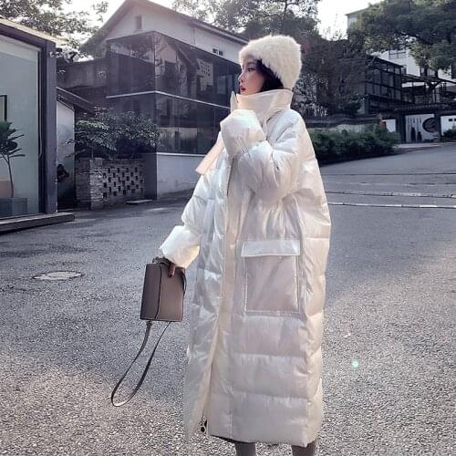 Winter Coat Women Korean Long Woman Parkas Bright Color Women Jacket Womens Coats Fashion Clothes Women Femme Veste WPY1447