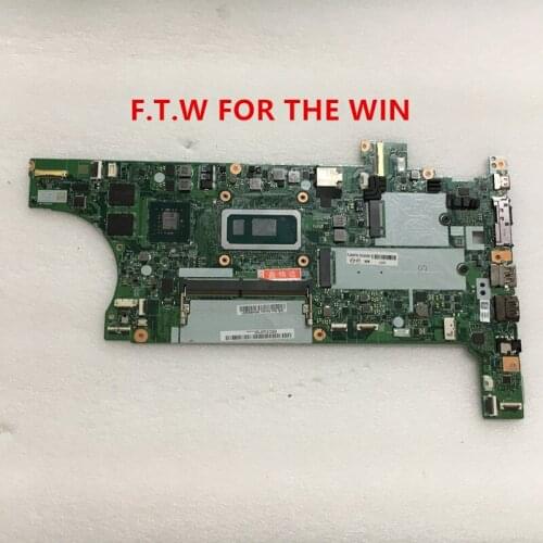 02HK927 MB FOR para Lenovo Laptop Motherboard T490T590 CPU i5-8265U8GB NM-B901 100% probado