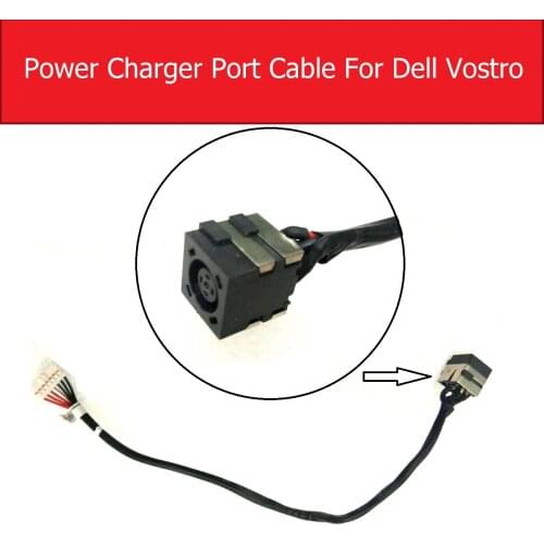 Power Charger Cable Laptop DC Power Jack With Cable For Dell Vostro 3400 3500 V3400 V3500 DC Connector Laptop Socket Power