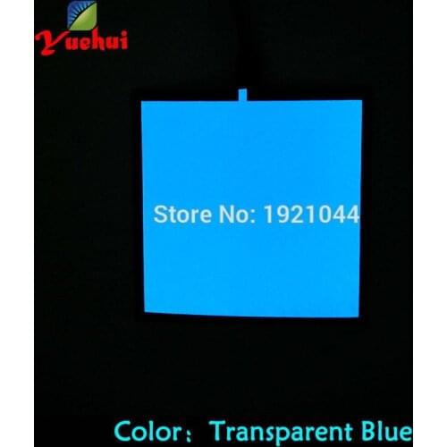6 Color choice sound activated 10X10CM el sheet el panel el backlight for car,house,carnival,holiday festival party decoration