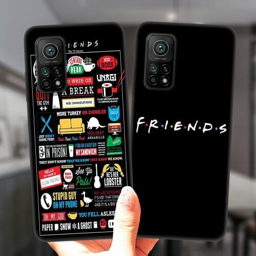 Central Perk Coffee Friends TV Show Phone Case For Xiaomi Mi 10T Lite 10 Ultra Redmi Note 9S 7 8 9 Pro 8T Black Silicone Cover
