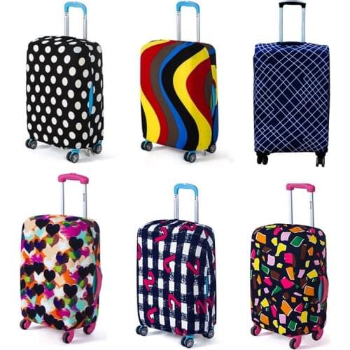 Travel On Road Luggage Cover Protective Suitcase Cover Trolley Case Travel Luggage Dust Cover For 18 To 28 Inch