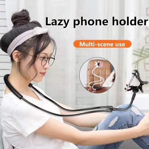 Home Storage Shelf Phone Holder 360 Spin Clip Mobile Cell Phone Holder Lazy Bed Desktop Bracket Mount Stand Stand Base bracket