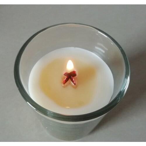 10pcs DIY Handmade Natural Wood Core Candle Wick Environmentally Friendly Wick Soybean Wax Aroma Candle Cross Wood Chip Wick