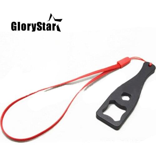 GloryStar Black Plastic Tighten Knob Bolt Nut Screw Wrench Spanner For Gopro xiaomi yi sj osmo Camera