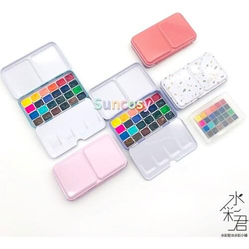 Super Vision Watercolor Pigment Illustration Designer Version 24 Color , The Art Museum of China Academy of Fine Arts