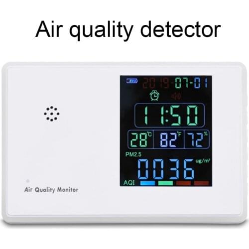 JSM 136 Air Pollution Monitor 5 In 1 Multi-function Laser Sensor Smart Detect PM2.5 PM10 PM1.0 Air Quality Monitor Gas Analyzer
