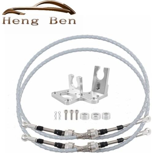 RSX Shifter Cables Transmission Bracket for K20 K20A K24 K Swap Series EG EK DC2