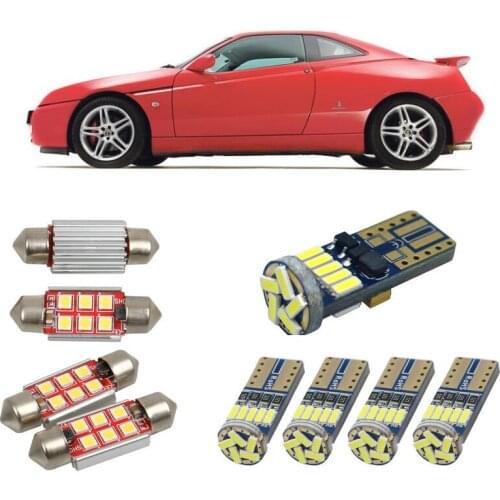 Interior led Car lights For Alfa Romeo gtv 916 coupe Reading dome bulbs for cars error free License Plate Light 6pc/lot