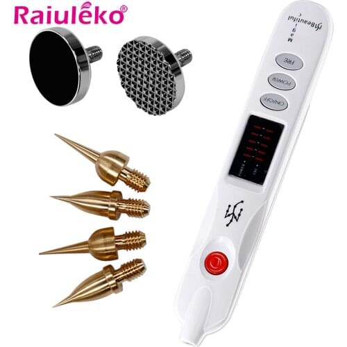 Skin Care Laser Pen Skin Tag Remover Pen Tattoo Freckle Mole Removing Wart Dark Spot Removal Tool USB Plasma Pen Beauty Care
