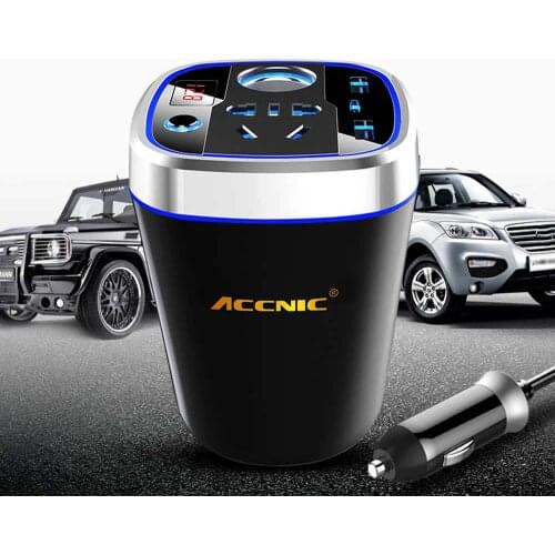 Multi Function Car Kit Inverter 220V Converter Adapter Charger FM Transmitter Cigarette Lighter Splitter Adapter MP3 Player