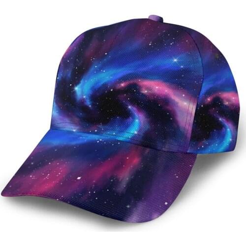 2021 New Baseball Cap Fishing Caps Men Outdoor Hunting Hat Hiking Hat Watercolor Galaxy Space