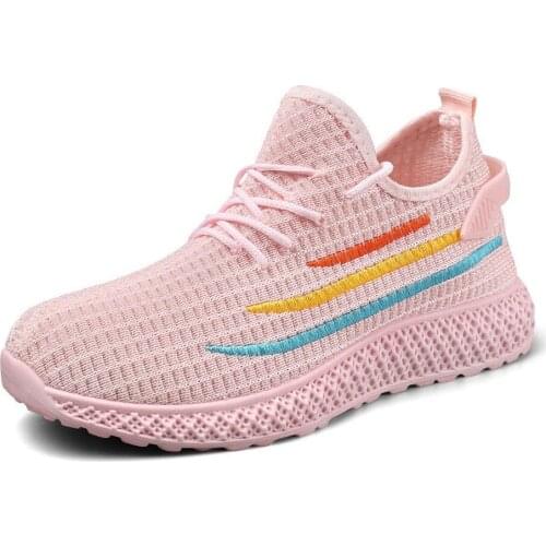 Leisure shoes childrens new single shoe thick sole fashion sports shoes running and jogging shoes in summer 2021