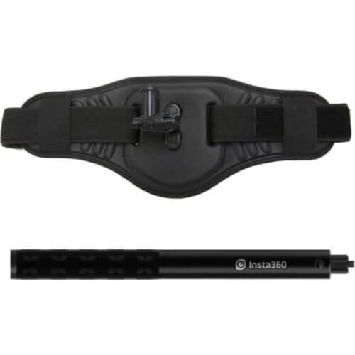 Original Insta360 ONE R/ONE X invisible Selfie Stick+Back Bar Waist Strap For Panoramic 360 Insta360 R Action Camera Accessories
