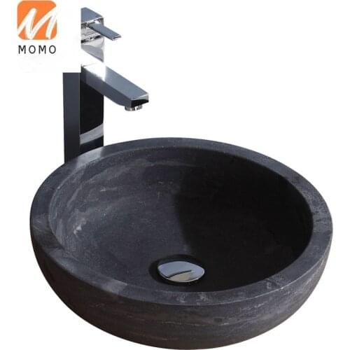 Modern Stone Round Bathroom Sink