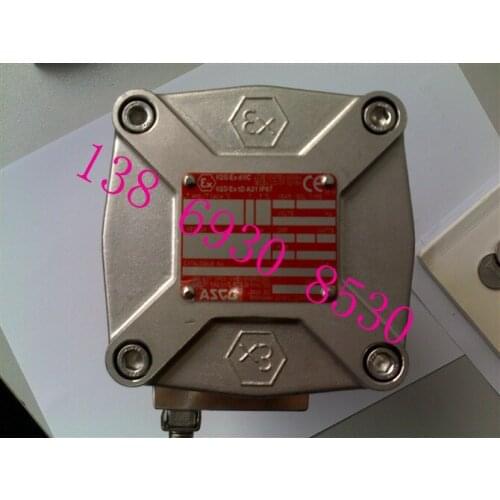 American ASCO Explosion-Proof Solenoid Valve Stainless Steel Material Platinum 24VDC