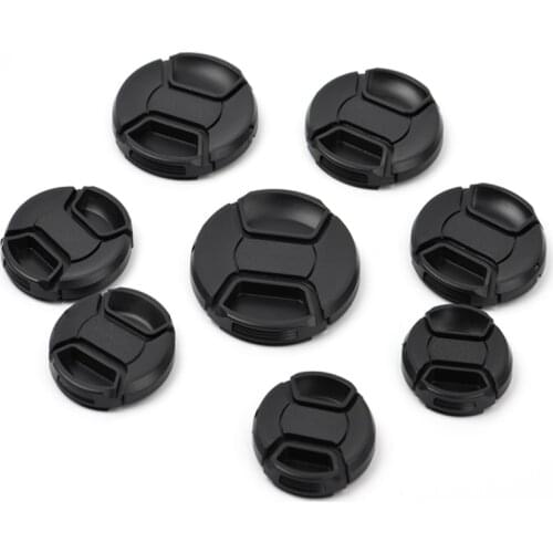 1Pc 49mm 58mm 67mm 49mm 52mm 72mm 55mm 62mm Camera Lens Cap Holder Cover Camera Len for Canon Nikon Sony Olypums Fuji Lumix