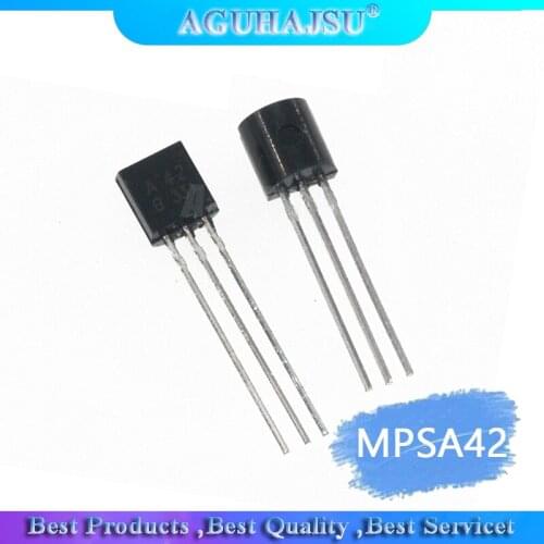 100PCS MPSA42 TO-92 A42 TO92 new triode transistor