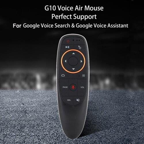 20pc/lots DHL free G10s Fly Air Mouse Wireless 2.4GHz Mini Gyro Remote Control For Android Tv Box With Voice Control