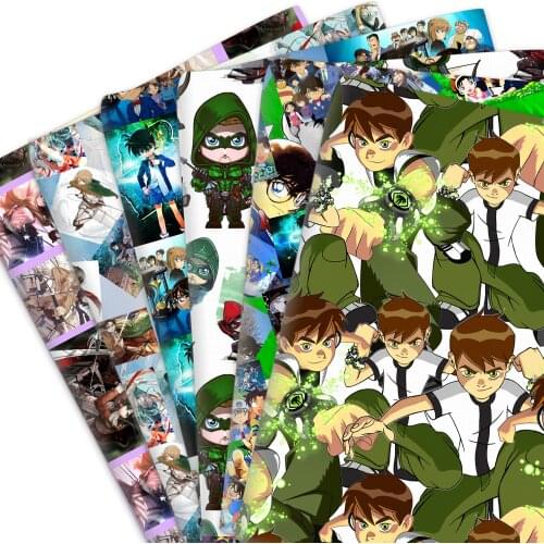 50*145cm Cartoon Movie 100% Pure Or Polyester Cotton Or Stretch Knit Material Patchwork Sewing Fabric Quilt Needlework DIY Cloth