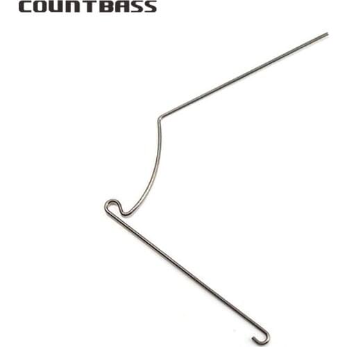 50pcs Staianless Steel Wire Form, DIY Spinnerbait, freshwater fishing lures accessory, lures making, free shippping