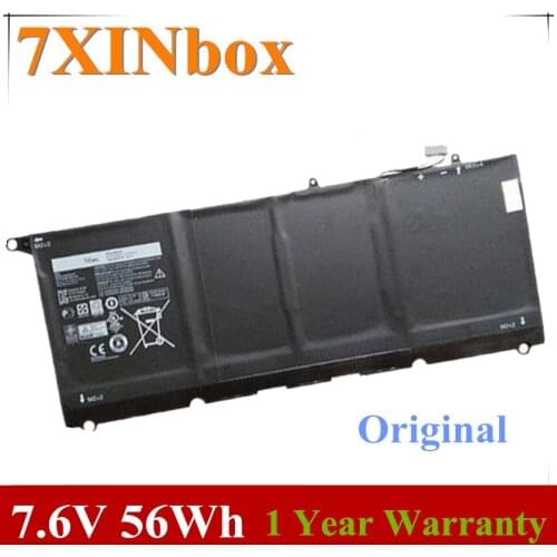 7XINbox 7.4V 52Wh 0N7T6 0DRRP RWT1R JD25G 0N7T6 Laptop Battery For Dell XPS 13D XPS 13D-9343 XPS 13D-9343-1808T series