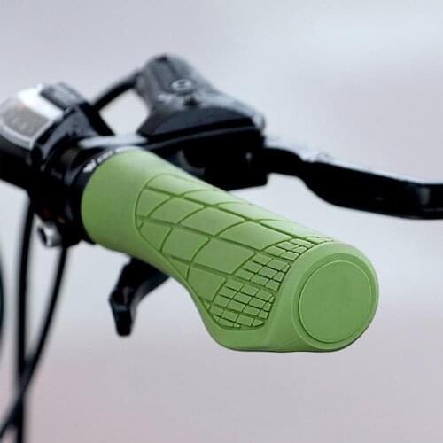 Bicycle grip cover shock absorption non-slip handle bicycle soft rubber mountain bike shockproof handlebar Bike Accessories