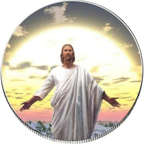Decorative Souvenir Gifts Jesus Famous Coin Creative Silver Coin Challenge Coin Home Decoration Accessories