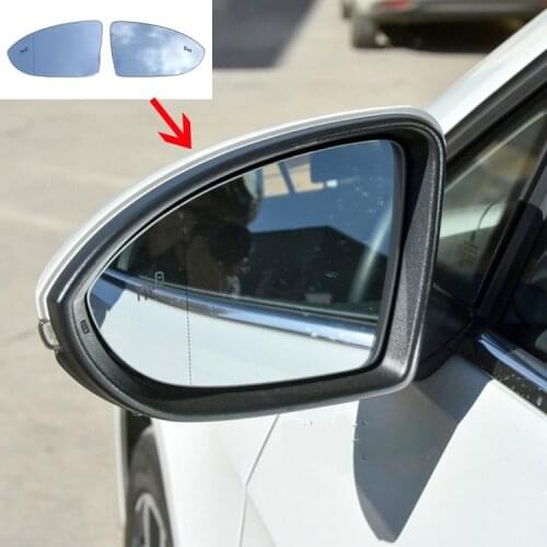 For VW GOLF MK7 rear-view mirror parallel blind spot auxiliary lens