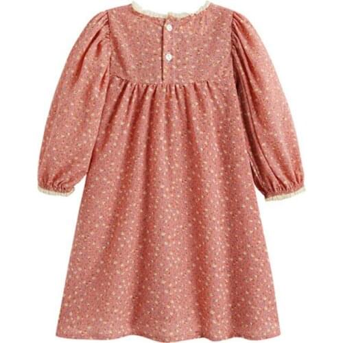 Baby Girls Breathable Floral Princess Dress 2021 Spring New Kids Loose Casual Clothing Cute, #9403