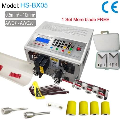Electric Cable Peeling Machine Computer Wire Stripping Machine to 10mm2 with 1 Set Extra Blade