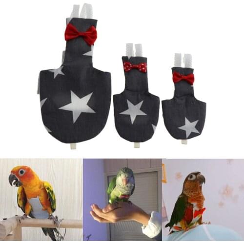 Bird Suit Diapers for Macaw, Congo African Greys, Amazons, , Cockatoos