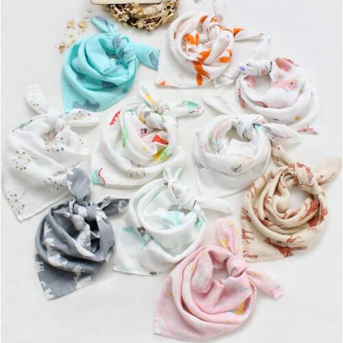60*60cm Muslin Bamboo Cotton Baby Blanket Baby Newborn Blankets Newborn Swaddle Wrap Burp Cloths Towel Pielucha dropshipping