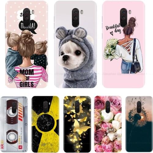Soft Silicone Case for Xiaomi Pocophone F1 Poco F1 Cases Soft TPU Phone Shell for Xiaomi Pocophone F1 Global F 1 Case Cover Para