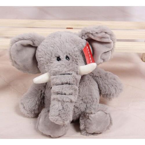 New arrival gray elephant plush toy cute elephant about 25cm soft doll toy birthday gift h1060