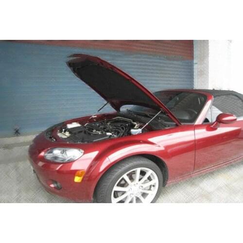 Front Hood Bonnet Gas Struts Lift Support Shock Damper Carbon Fiber For 2006-2014 Mazda Miata MX5 NC MX-5