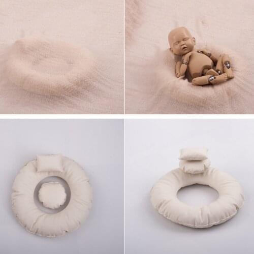 Newborn Photography Props Pillows Basket Photography Accessories Studio Posing for Newborn Baby Boys Girls