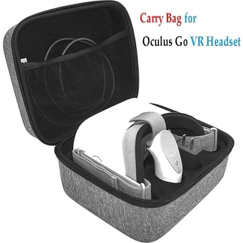Portable Travel Storage Bag Case Shockproof Cover Carrying Case Hard EVA Bag for VR 3D Virtual Reality Headset Accessories