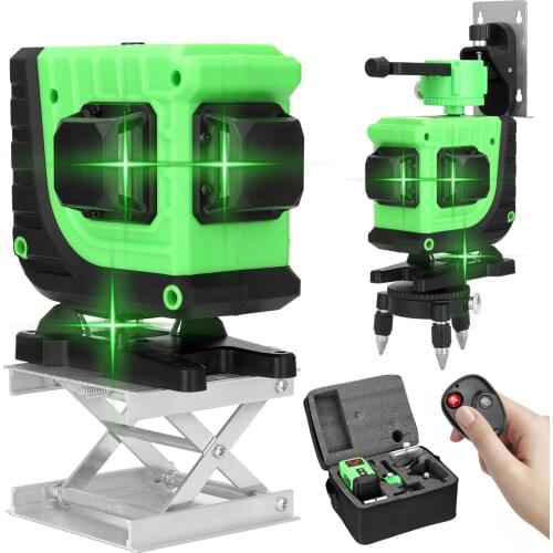 12 Lines Laser Level 3D Multifunctional Laser Level Tool Vertical Horizontal Lines Professional Level Machine Level Instrument