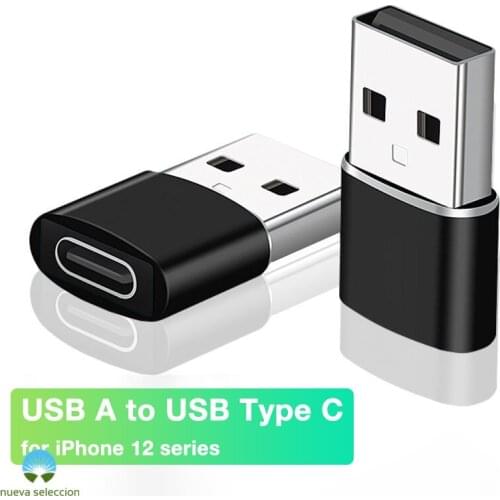2pcs 3pcs USB Type A Male to USB Type C Female Connector Converter Adapter Type-C USB Standard Charging Data Transfer