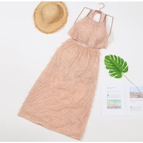 2021 New Fashion Solid Color Ladies Sexy Lace Conservative Cover Meat Slimming Small Breasts Gather Bubble Swimsuit